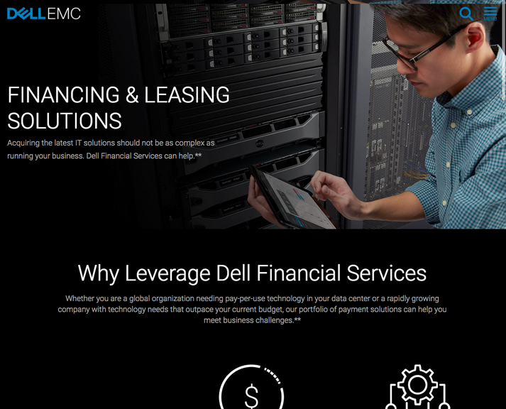 Dell Enterprise Global Customer Financial Portal - ACTIVThrust.com